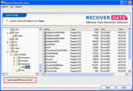 File Recovery Linux screenshot